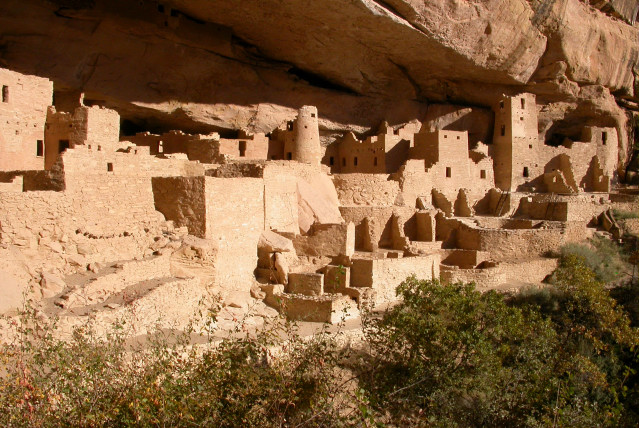 Cliff Palace in the late afternon